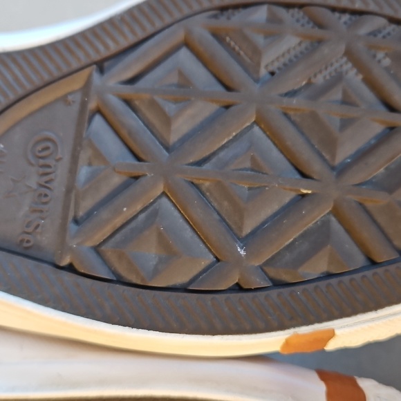 Converse pale putty white high tops - Picture 11 of 13